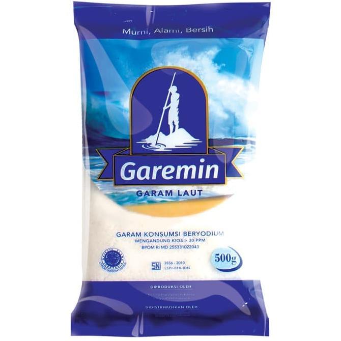 

Garemin Garam Laut 500Gram