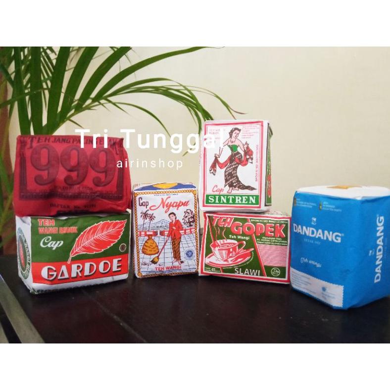 

New PAKET 6 TEH KHAS SOLO, TEH TUBRUK CAP SINTREN, NYAPU, GOPEK, 999 , DANDANG, GARDOE