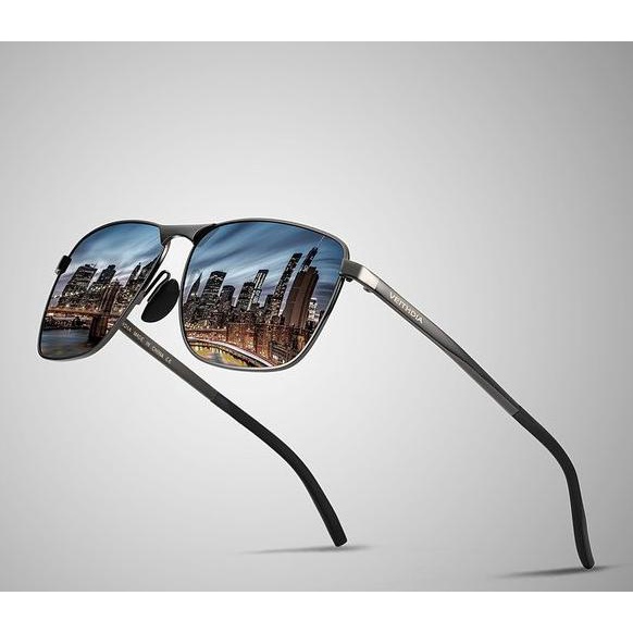 AV02 Kacamata Sunglasses Veithdia ORI Polaroid Pria kacamata Polarized