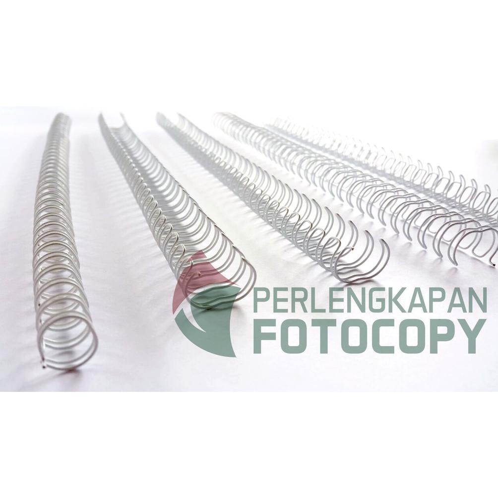 

Kekinian - Ring Kawat Jilid/Spiral Kawat Jilid, 31 A5 -24 LOOPS untuk 100pcs