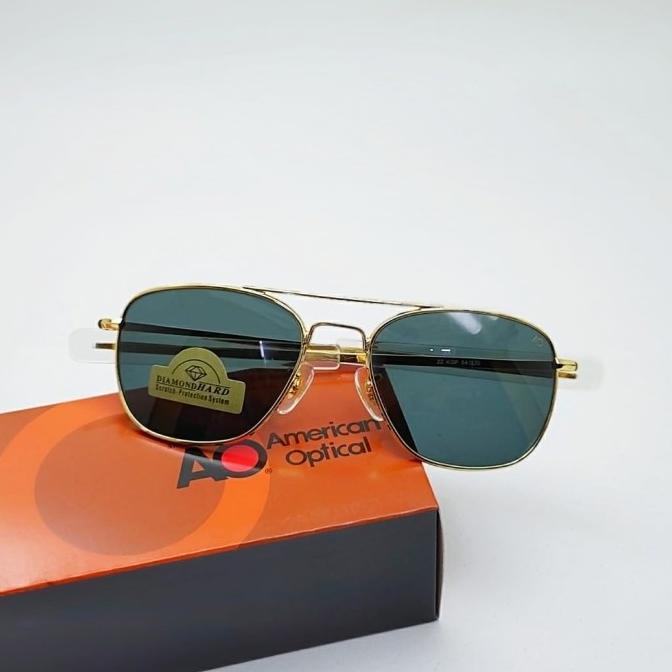 kacamata aviator grade original american optical lensa kaca