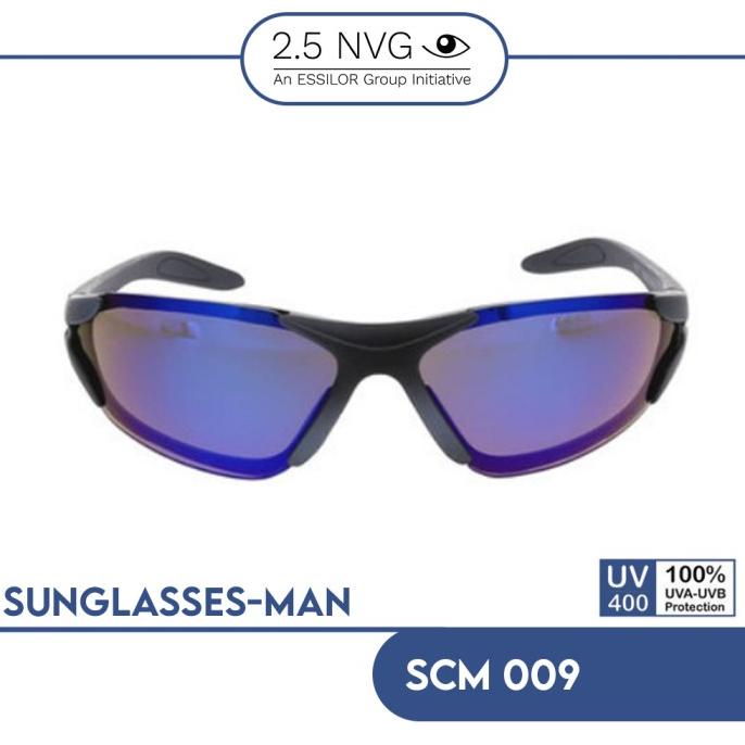 2.5 NVG - Sunglasses - Black - SCM 009 - Kacamata Hitam Pria
