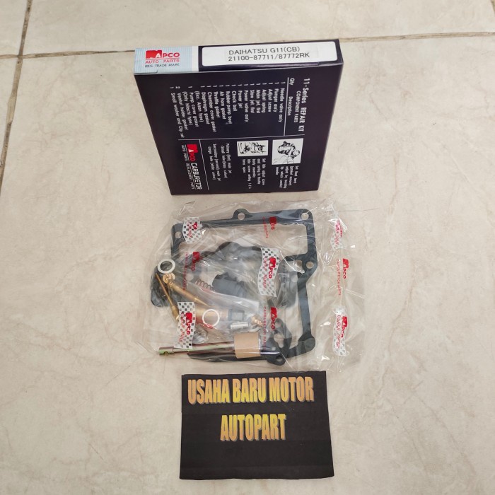 Repair Kit Carburator Karburator Napco Daihatsu Charade G11 Kode Hk212