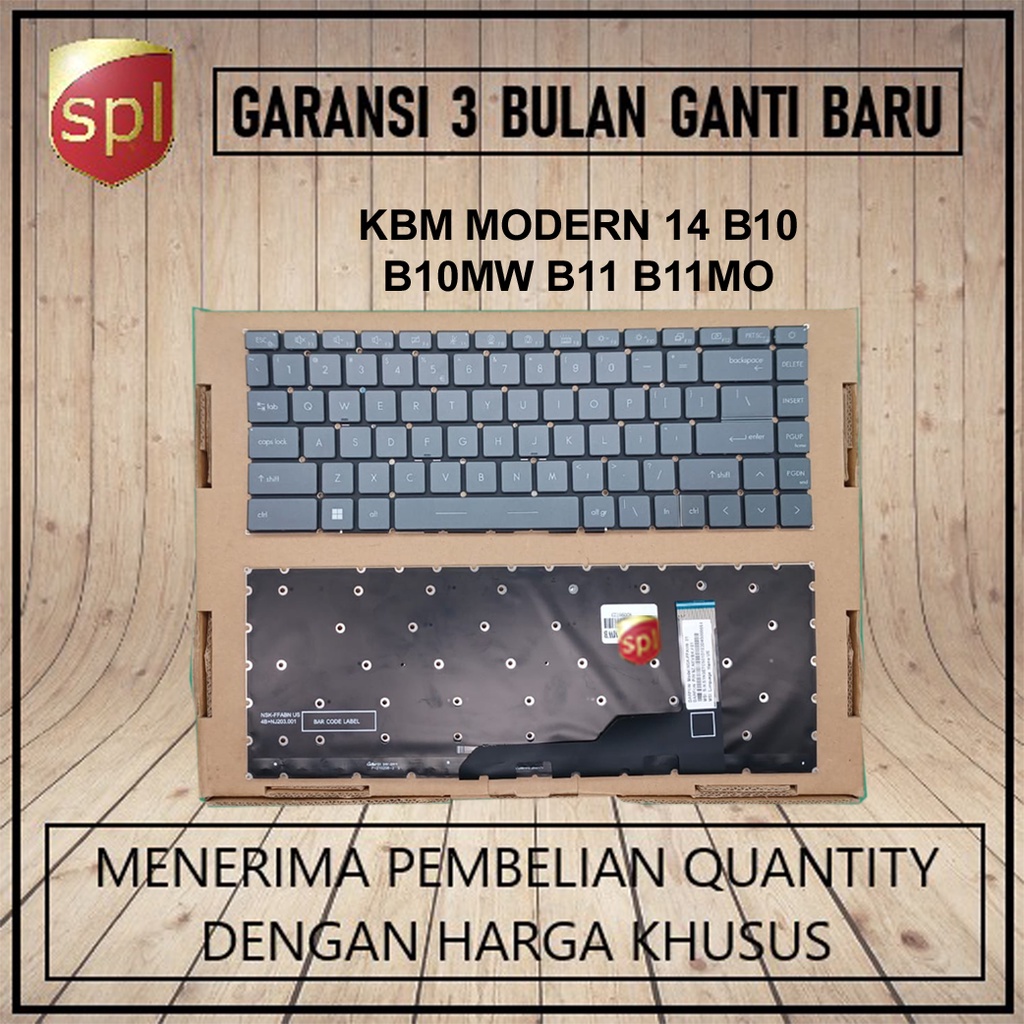 Keyboard MSI Modern 14 B10 B10mw B11 B11mo