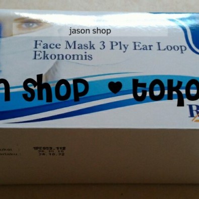 JM- Masker wajah Remedi/Masker Remedi/Masker tali Remedi isi 50 pcs