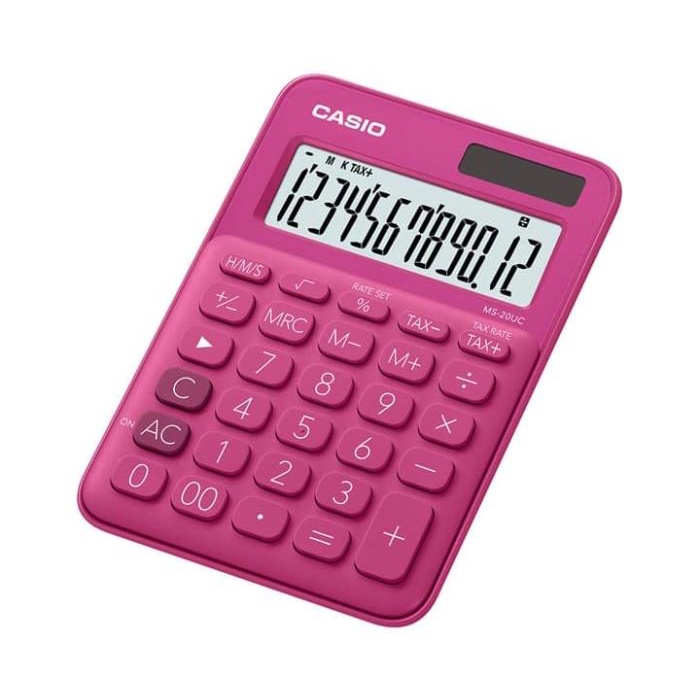 

TERLARIS - CASIO COLORFUL CALCULATOR MS-20UC-RED