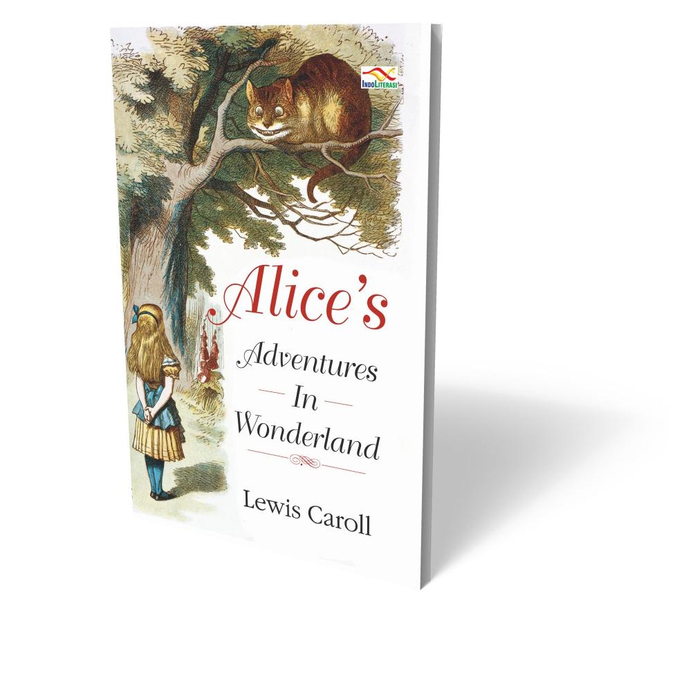 Buku Alice's Adventures In Wonderland versi Bahasa Indonesia
