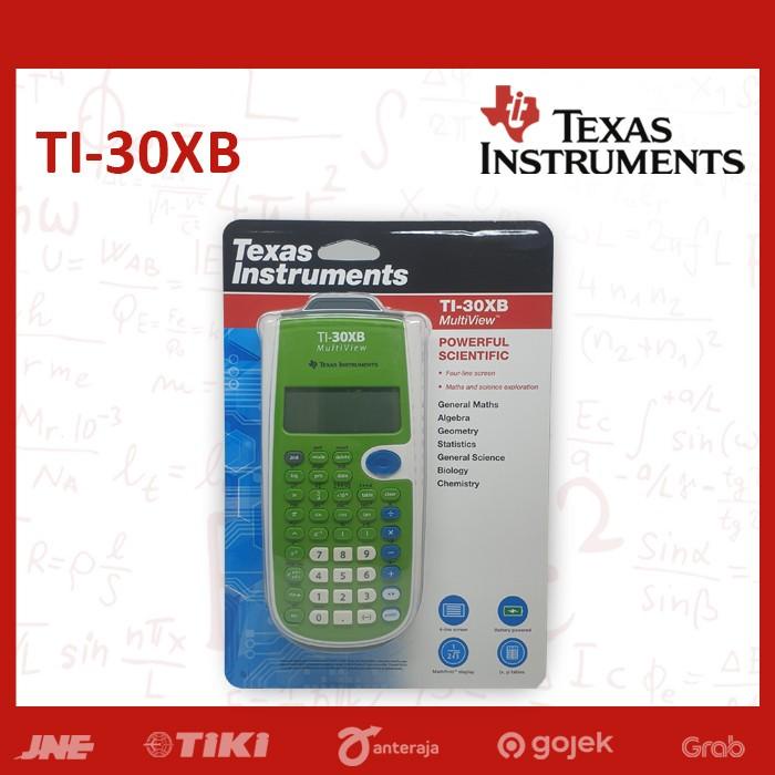 

TERLARIS - TEXAS INSTRUMENTS TI-30 XB MULTI VIEW SCIENTIFIC CALCULATOR