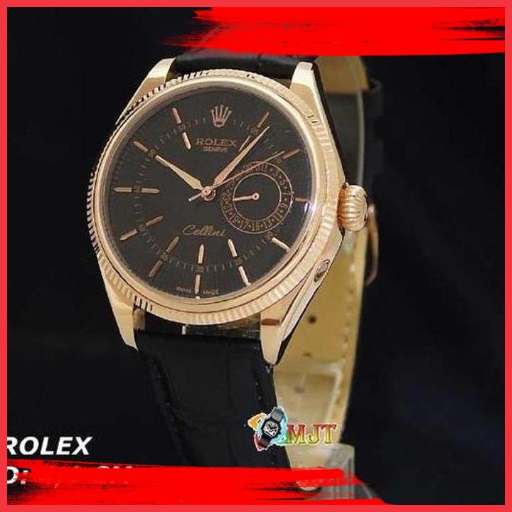 (BK MJT) ROLEX CELLINI AUTOMATIC LEATHER_KW SUPER AAA