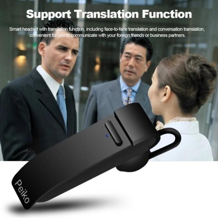 

TERLARIS - PEIKO SMART INTELLIGENT REAL-TIME BLUETOOTH EARPHONE TRANSLATOR TBK