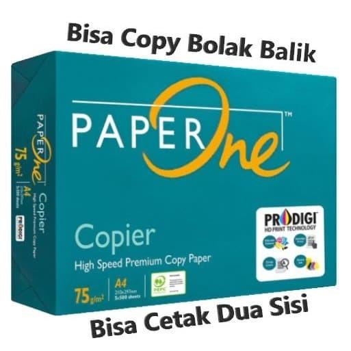 

TERLARIS - KERTAS PRINT FOTOCOPY HVS A4 PAPERONE EXCELLENT PPLITE BMO 75 GRAM
