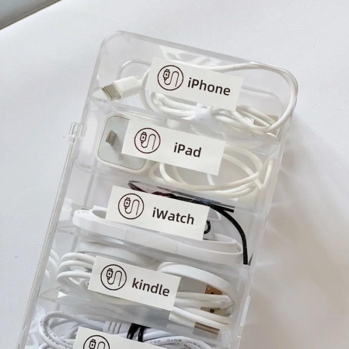 

TERLARIS - THERMAL LABEL PRINTER STICKER NIIMBOT D11 / D110 RILL LABEL - WHITE