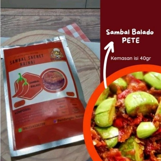 

SAMBAL BALADO PETE (isi bersih 40-45GR)