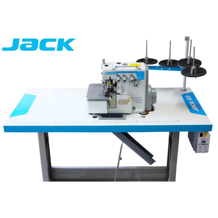 Mesin Obras Benang 4 Jack E3 - 4 Servo Direct Drive High Speed