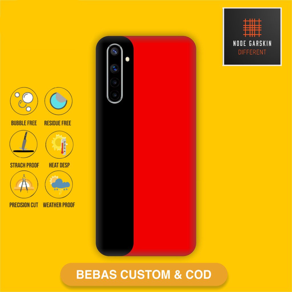 Garskin Skin Vinyl Realme 6 dan Realme 6 Pro - Bisa Custom - 17 Case Sticker Protector