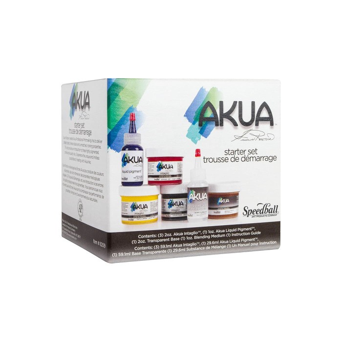 

SPEEDBALL Akua Printmaking Starter Set (Inks and Modifiers)