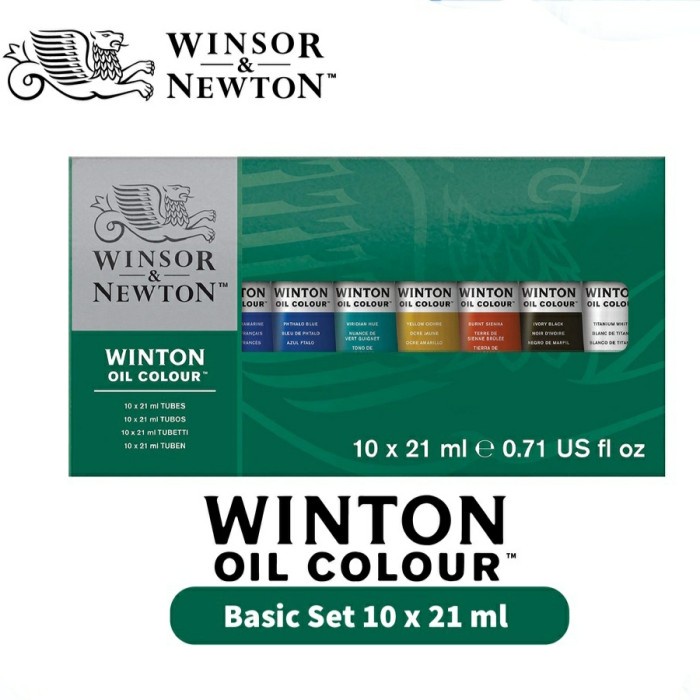 

Winton Oil Colour Winsor & Newton set 10x21ml