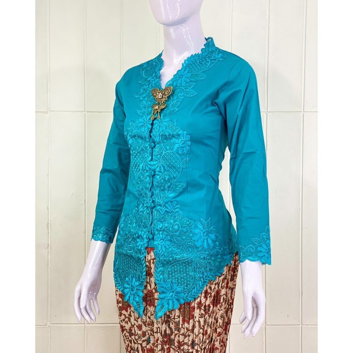 KEBAYA ENCIM POLOS~KEBAYA MOTIF BUNGA~KEBAYA SERAGAM KERJA~ATASAN AJA