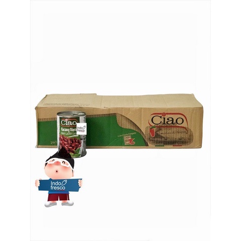 

Ciao Red Beans- Kacang Merah Kaleng 400g- 1 Dus GOSEND GRAB