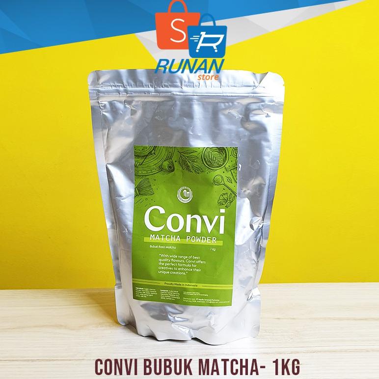 

Matcha Powder 1Kg Convi - Bubuk Minuman Matcha Teh Hijau Premium Grade
