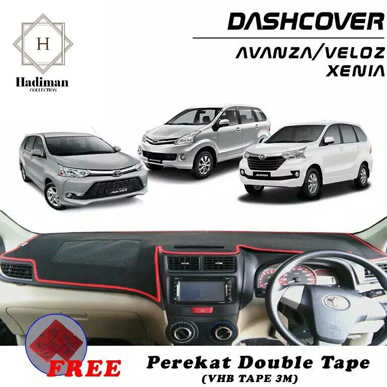 TERLARIS ACCESSORIES COVER DASHBOARD MOBIL ALL NEW AVANZA XENIA 2012-2018 ORIGINAL