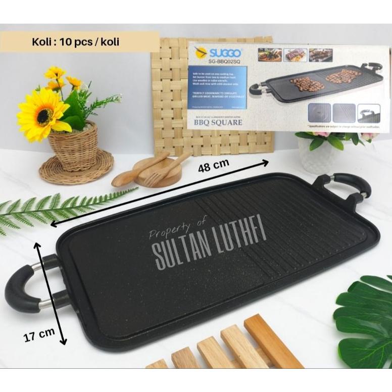 TERLARIS BBQ GRILL PAN / ALAT PANGGANG SERBAGUNA MULTI GRILL ORIGINAL