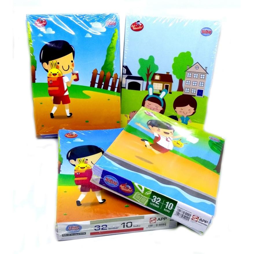 

New BUKU TULIS SIDU 38 LEMBAR PACK ISI 10PCS / BUKU TULIS SIDU ISI 38 .,