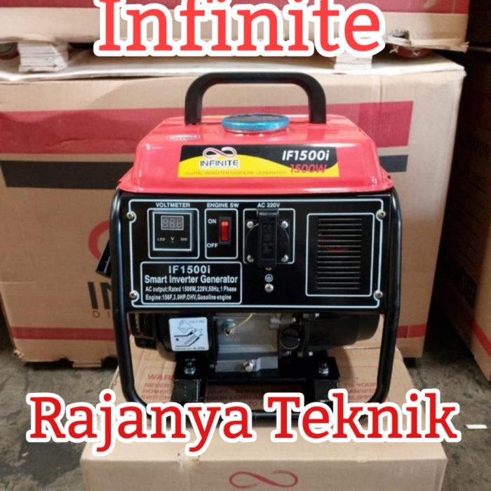 GENSET SUPER SILENT BENSIN IF1500I 1500 WATT INVERTER