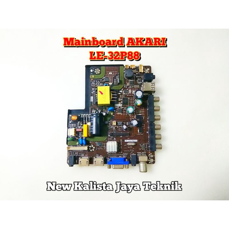 MAINBOARD AKARI LE32P88 MB AKARI 32P88 PCB TP.V56.PB816 MOTHERBOARD LE-32P88 MAINBOARD TV LED AKARI 