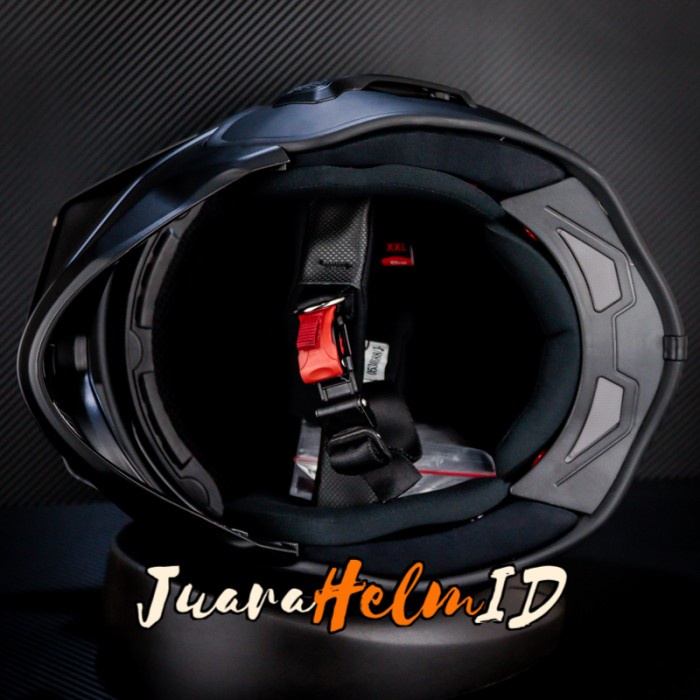 Jpx Helm Mx726R Solid / Black Doff / Mx726 R Crossover Mx 726R