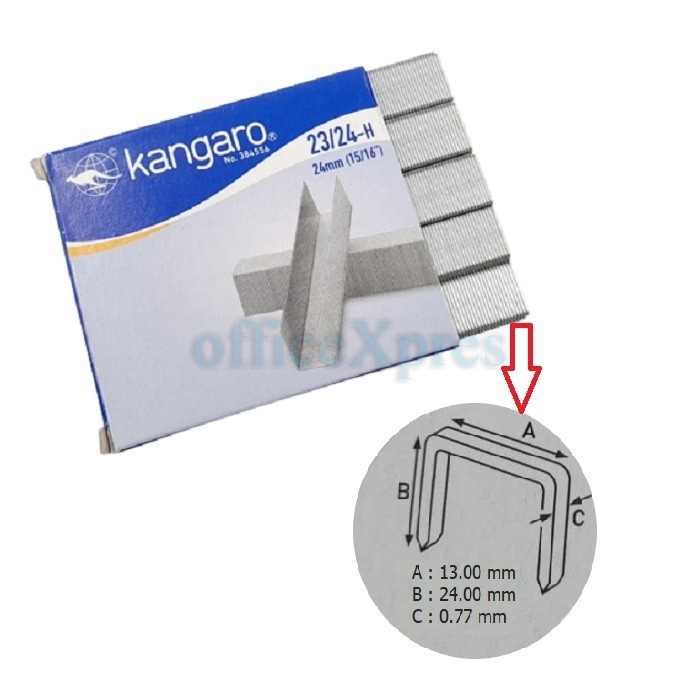 

Isi Staples / Staples 2324 (1224) Kangaro 12/124
