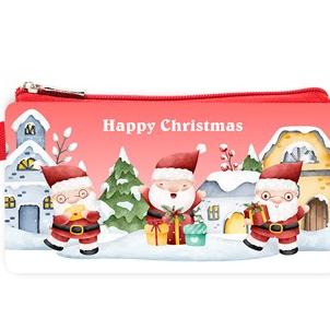 

Ready stock] Christmas Case Trio Red Tempat Pensil Souvenir Natal Kristiani