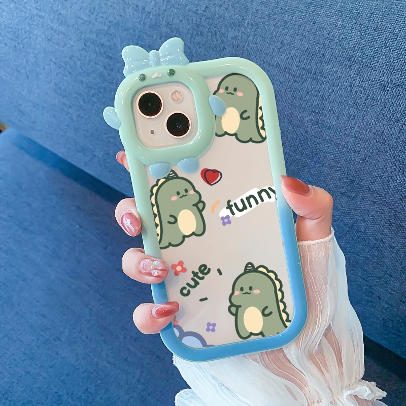 Casing Hp VIVO Y12 Y15 Y17 Y12i Y3 Y3s 2020 Y11 2019 Y19 Y5s Case HP bentuk Monster kecil kecil moti