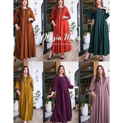 Ori Daster Arab Mila Dress By Dlusia Original / Baju Wanita/Baju Tidur Lapaksheila