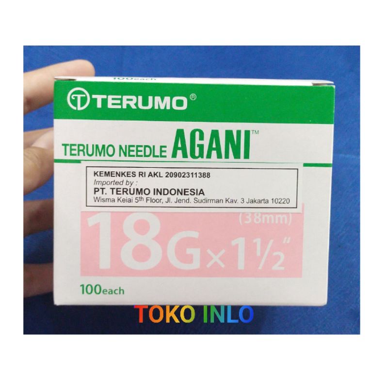 Nald 18G/Needle 18G Terumo Agani