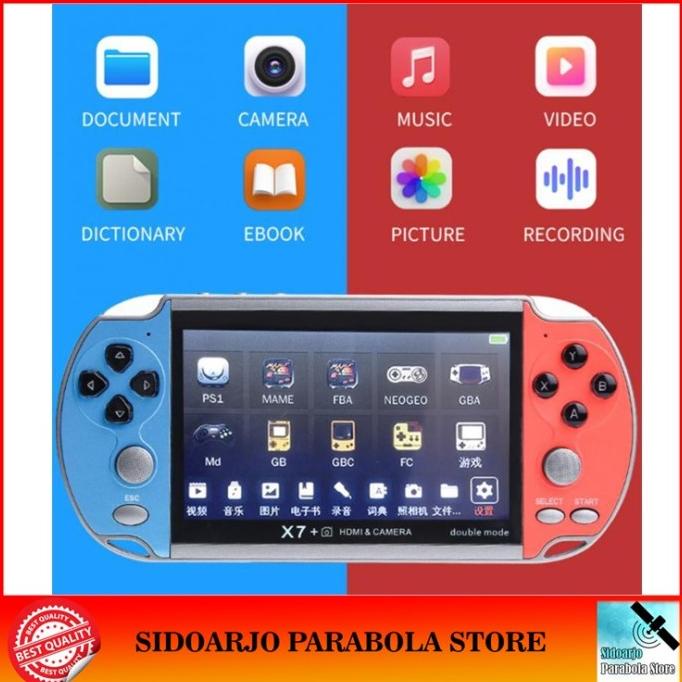 Gameboy X7 Plus HDMI PVP PSP Console Handhled 5.1 inch 8GB Retro Game