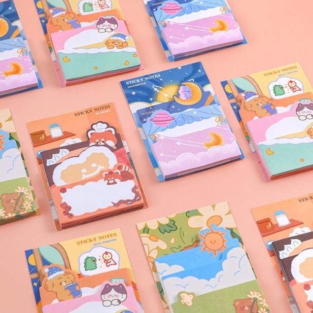 

Sticky Notes 3In1 Set Kombinasi Cute Animal Kode 260