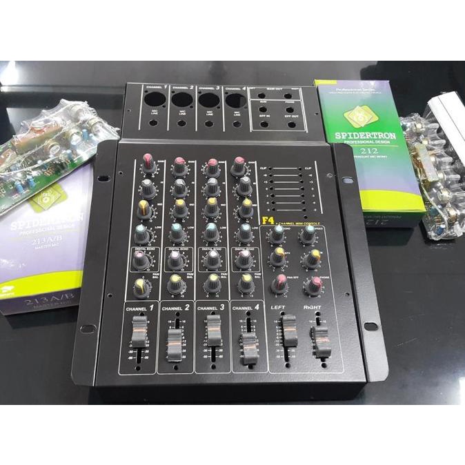 ((((()paling dicari] Box Mixer 4channel F4