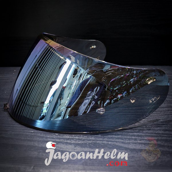 Visor Helm Nolan N87- Mt Blue - Kaca N87 Original