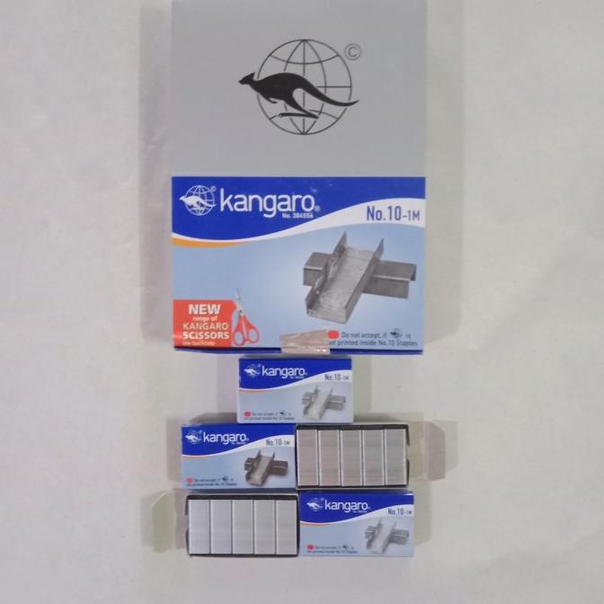 

Isi Staples Kangaro No.10 Kecil Isi 20 Box Kode 1418