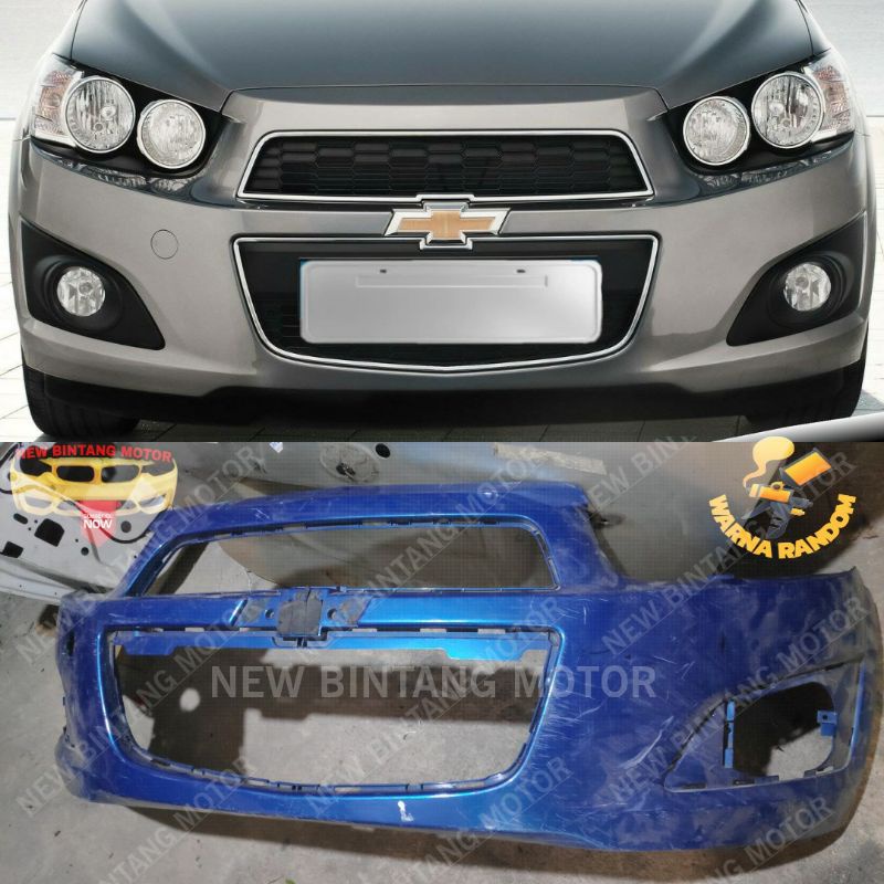 Bumper depan chevrolet aveo 2012 2016 original