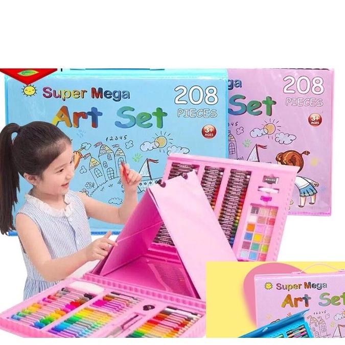 

Sale ART Set Alat Tulis Crayon Anak isi 208 Termurah