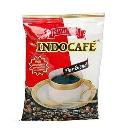 

Kopi Bubuk Pilihan | Indocafe Gourmet Instan Coffee Fine Blend 100