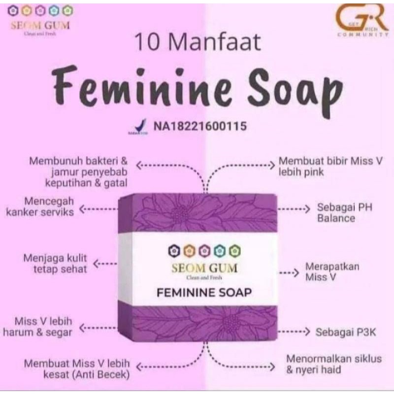 Seom Gum Feminine Soap