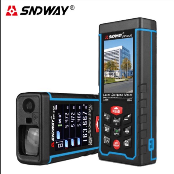 SNDWAY Meteran Digital & Kamera 120 Meter SW-S120