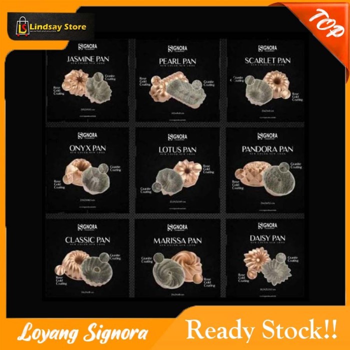 

[Baru] Loyang Sultan Signora Promo 4 Pcs Bundle Limited