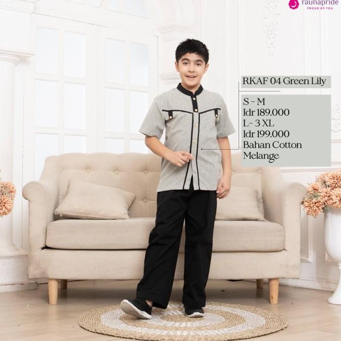 Diskon Rauna Sarimbit Terbaru / Sr-04 Green Lily / Fashion Muslim - Best Seller