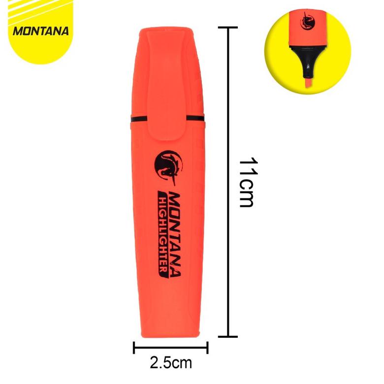 

Hot Sale - 1BOX=12PCS MONTANA HIGHLIGHTER | STABILO MONTANA SH-1 | SH-1P | SH-2 !