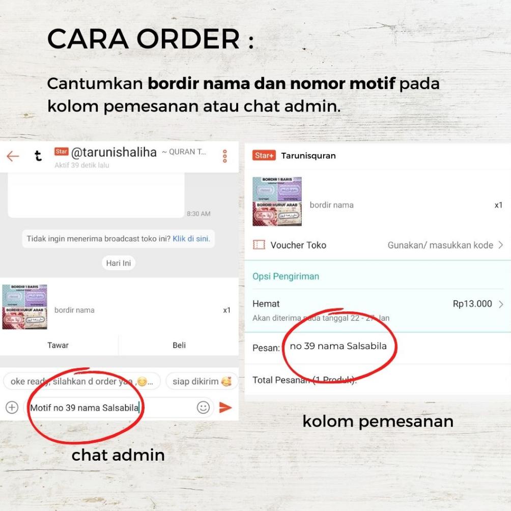 

Update - Sampul Alquran A6 Custom Nama Aesthetic Saku / Katalog A6 SPL ..