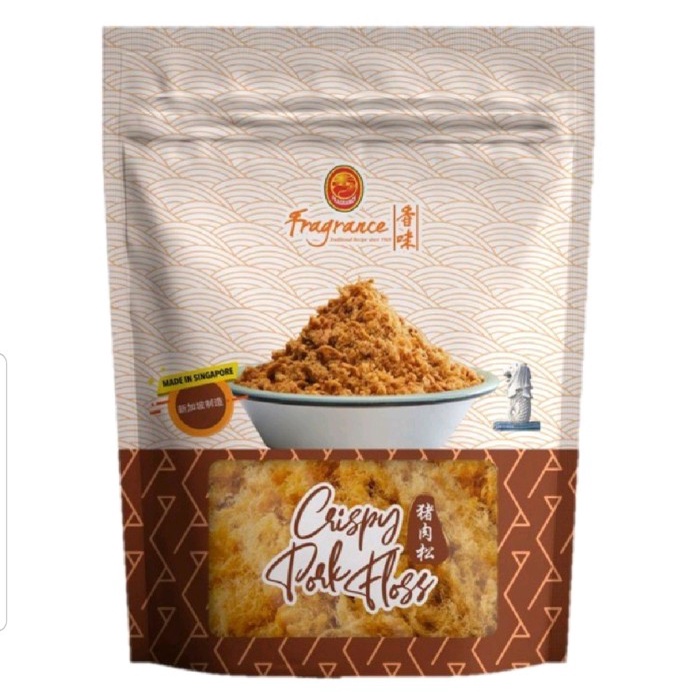 

SINGAPORE FRAGRANCE CRISPY PORK FLOSS , 100 gr , NO MSG , ABON BABI